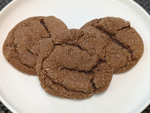 Ginger snap cookie